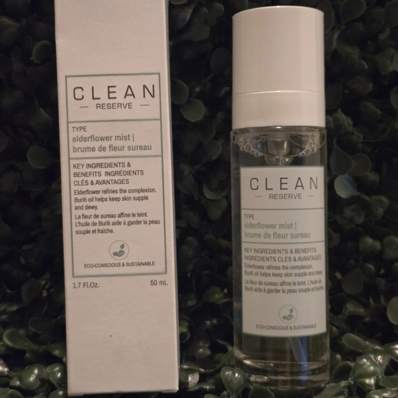 Clean Reserve Other - Clean, Reserve - Elderflower, Moisturizing, Mist Spray, For Face, 50 ml